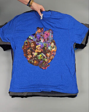 Фотография  219 - Футболки м/ж (Super T-Shirts Printed)#10 кг, ЛОТ СХ-0272 оптом в Екатеринбурге и Свердловской области