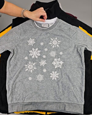 Фотография  889 - Толстовки флис м/ж (Adult Fleece Tops Pr/Lux)#18 кг, ЛОТ СХ-0263 оптом в Екатеринбурге и Свердловской области