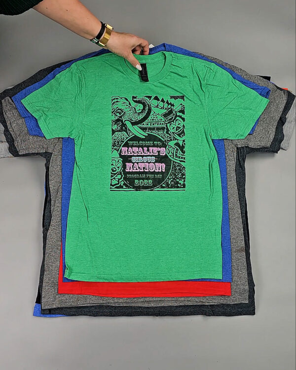 Фотография  659 - Футболки м/ж (Super T-Shirts Printed)#10 кг, ЛОТ СХ-0272 оптом в Екатеринбурге и Свердловской области